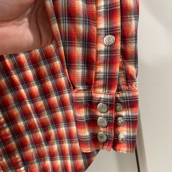Ralph Lauren Western Wear 100% cotton vintage size 4 plaid button down 🤠 - Picture 5 of 14
